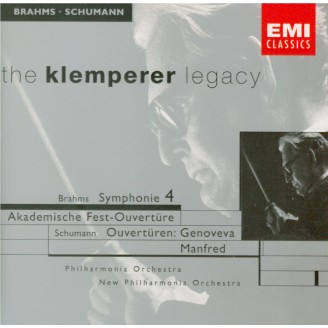 BRAHMS - Klemperer - Symphonie n°4 pour orchestre en mi mineur op.98